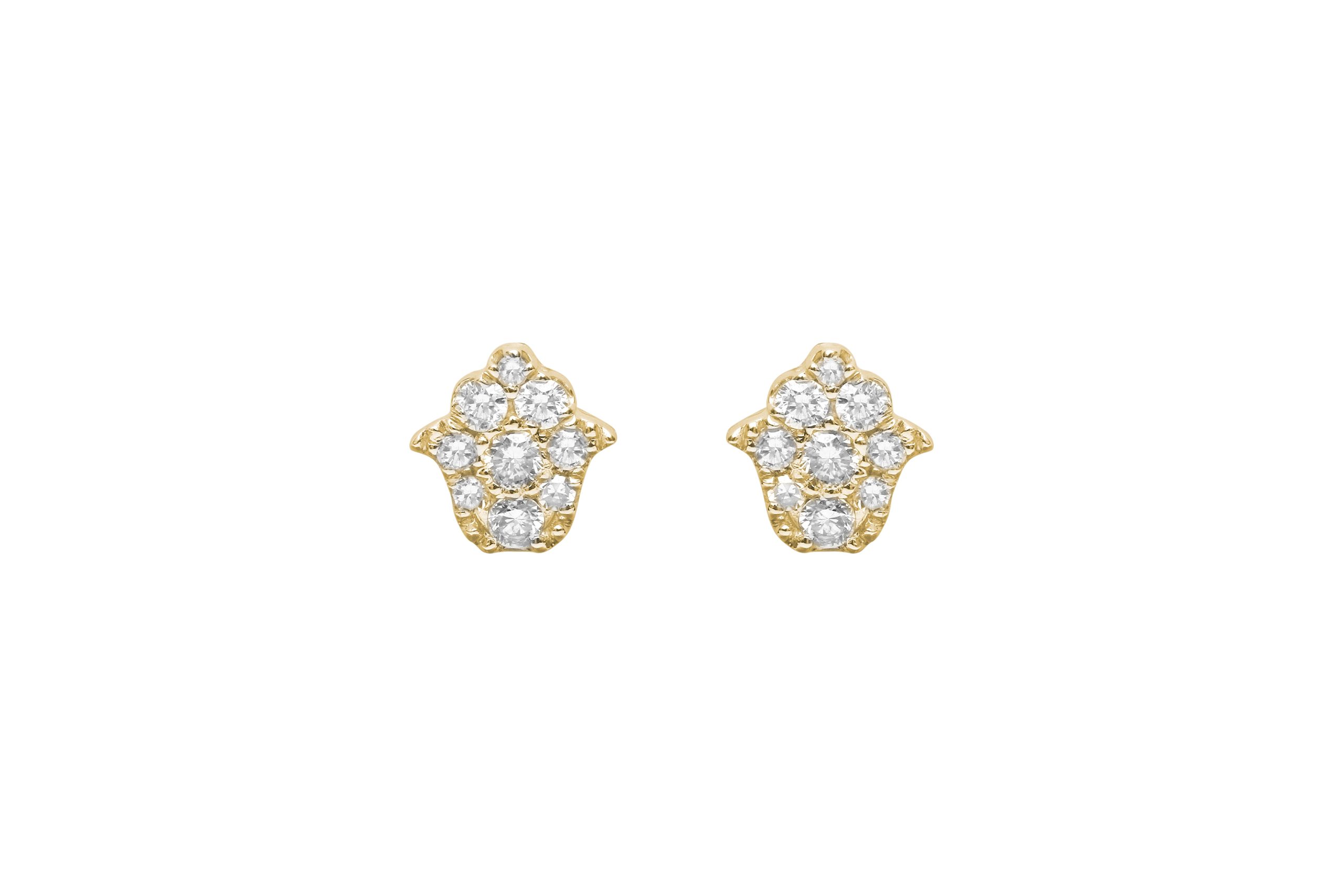 Aretes Djula mano