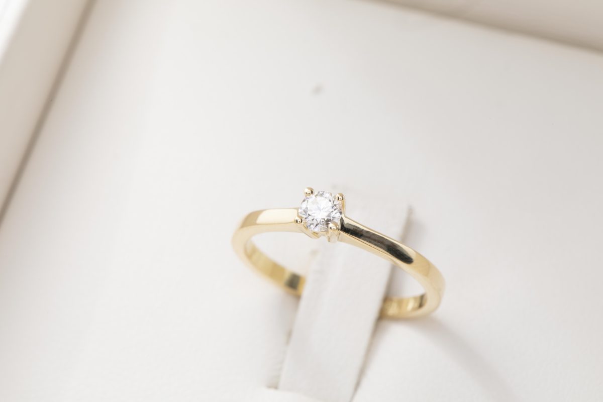 Anillo de compromiso 0.21Ct.