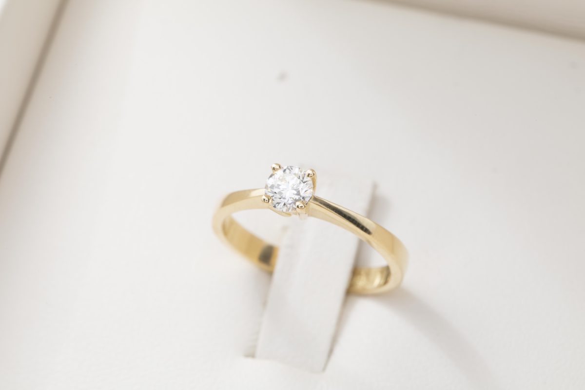 Anillo de compromiso Rocío 0.34Ct.
