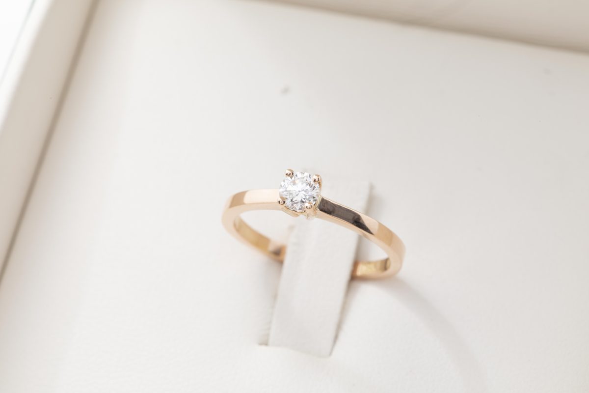 Anillo de compromiso 0.27Ct.