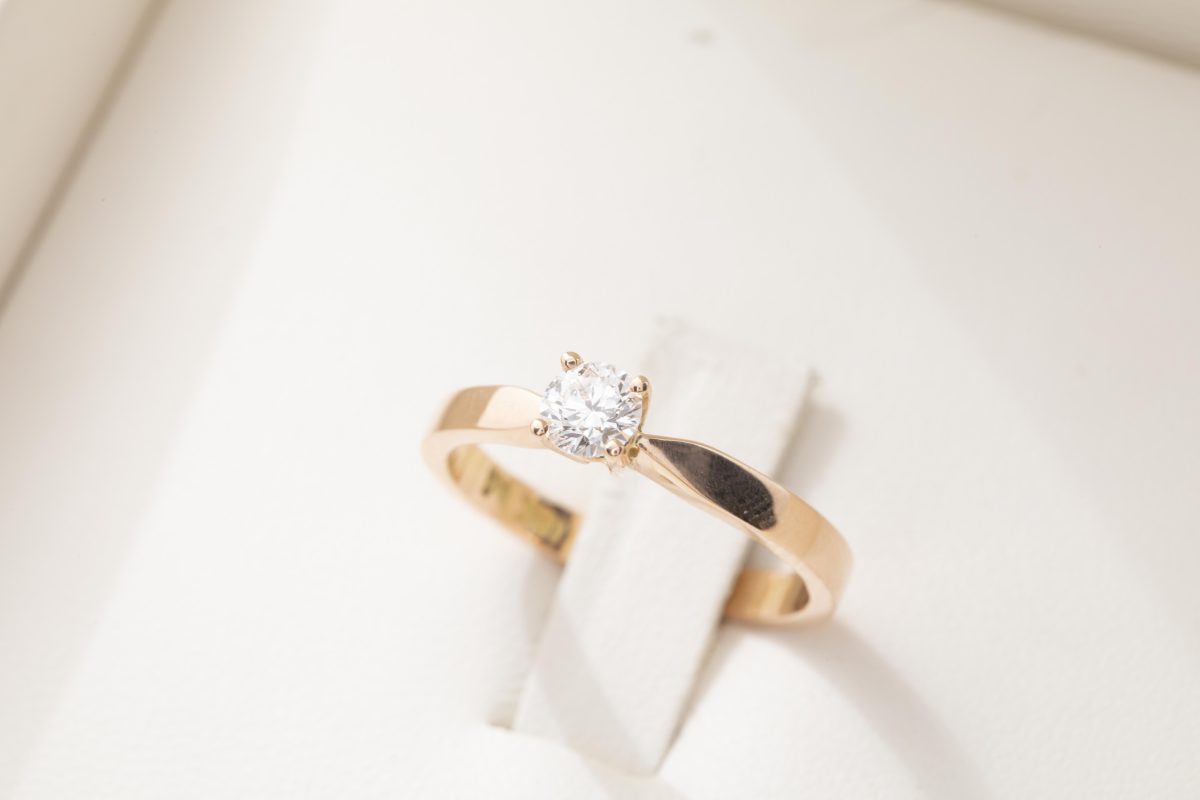 Anillo de compromiso Janice 0.3Ct.