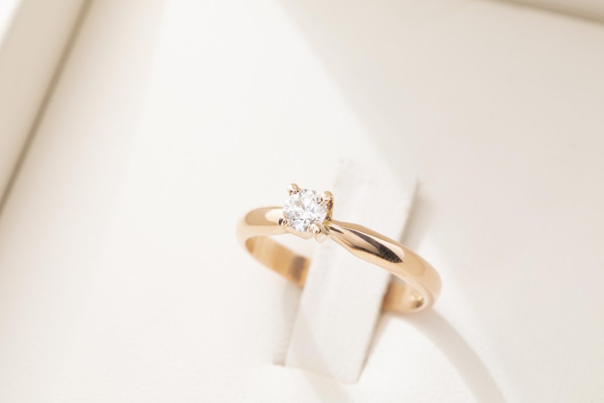 Anillo de compromiso 0.21Ct.