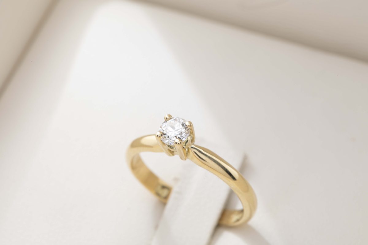 Anillo de compromiso Rocío 0.25Ct.