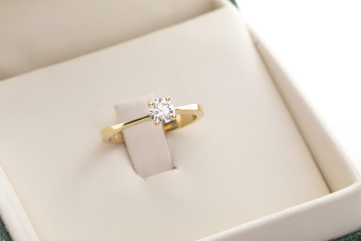 Anillo de compromiso Rocío 0.40Ct.