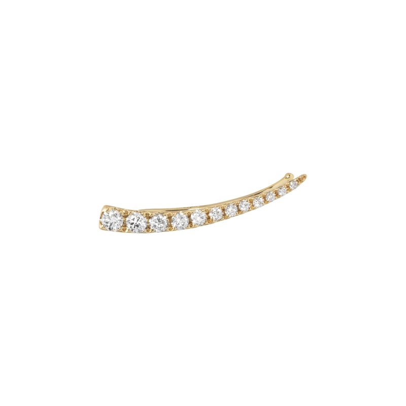 Piercing Djula con brillantes en oro amarillo