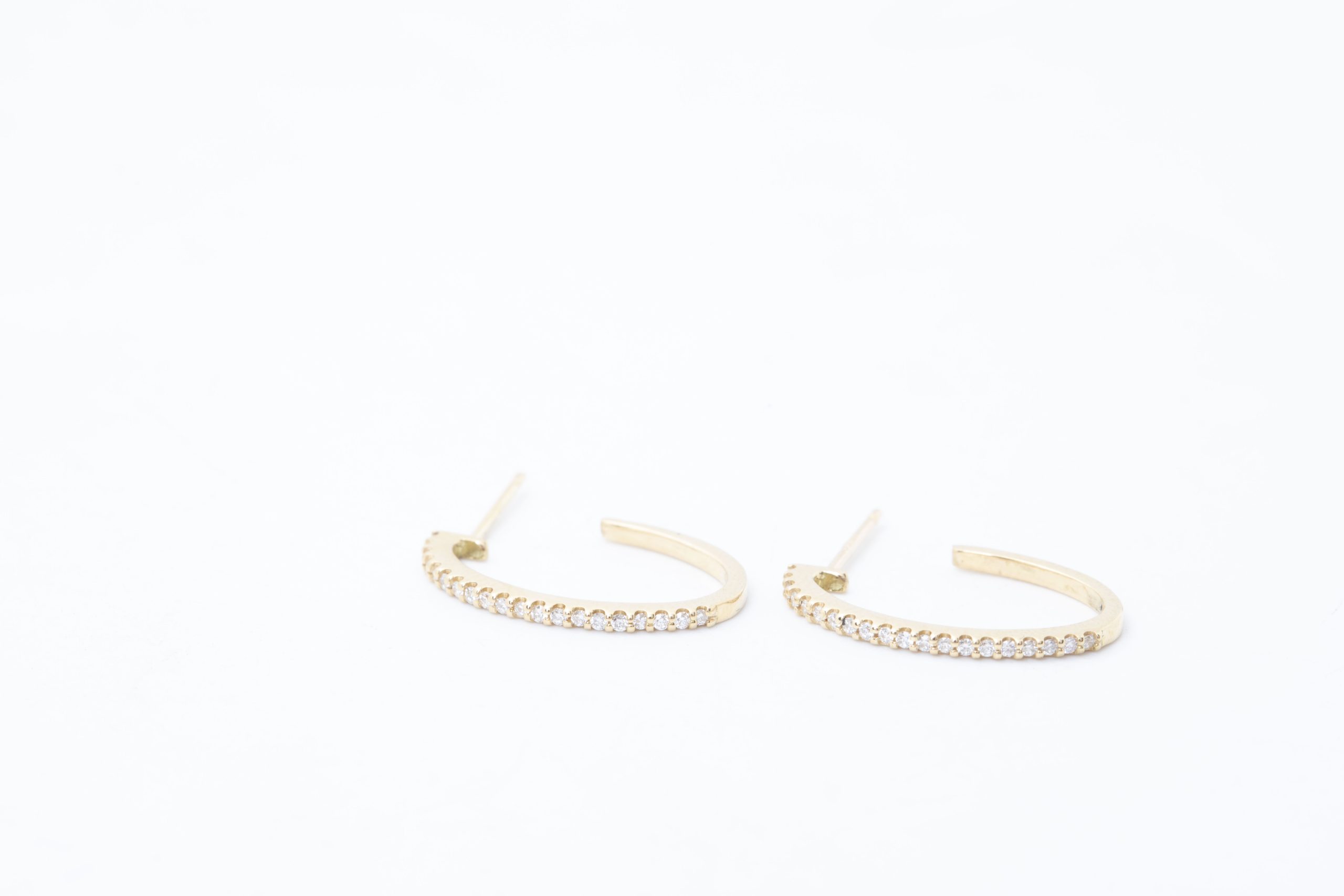 ARETES CON BRILLANTES