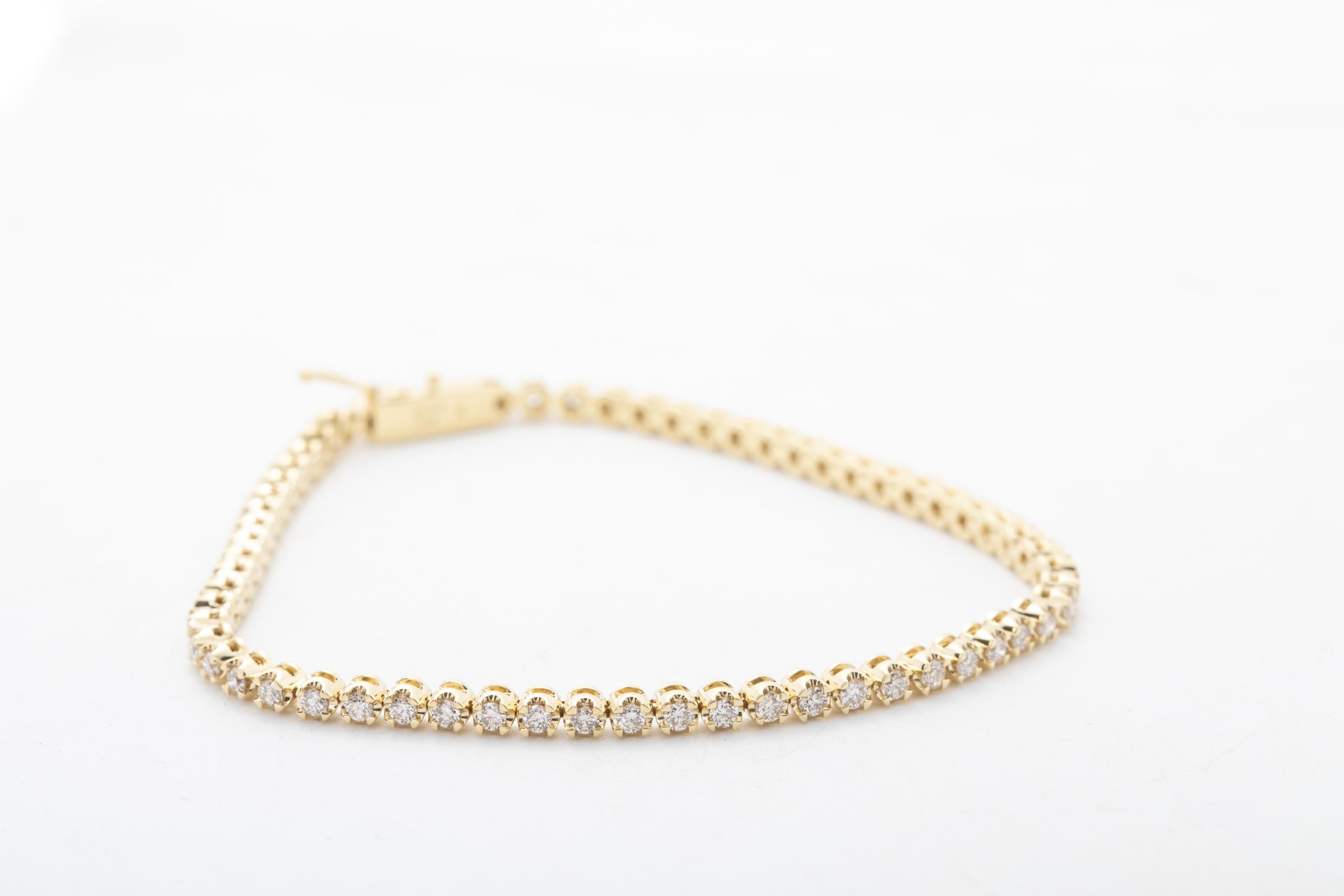 Pulsera tennis con diamantes