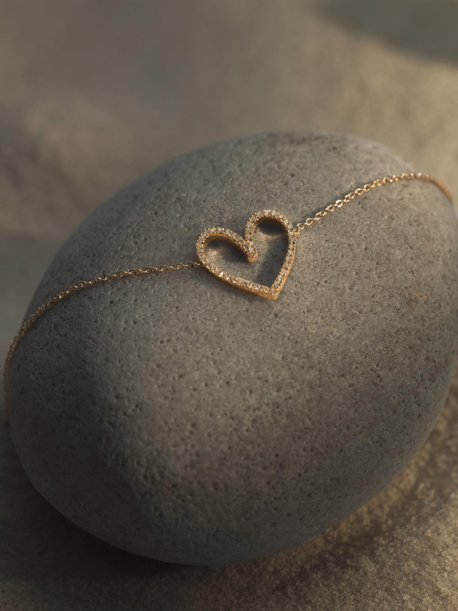 Pulsera LOVE con diamantes