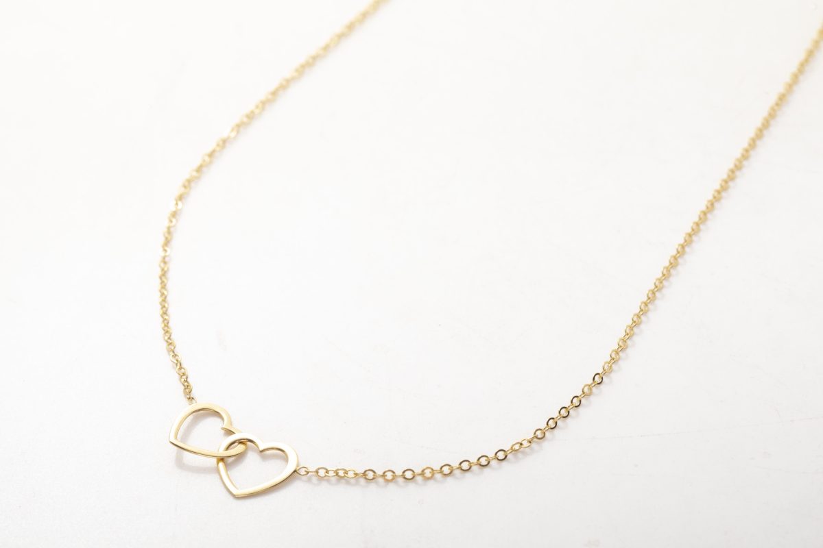 Collar dos corazones