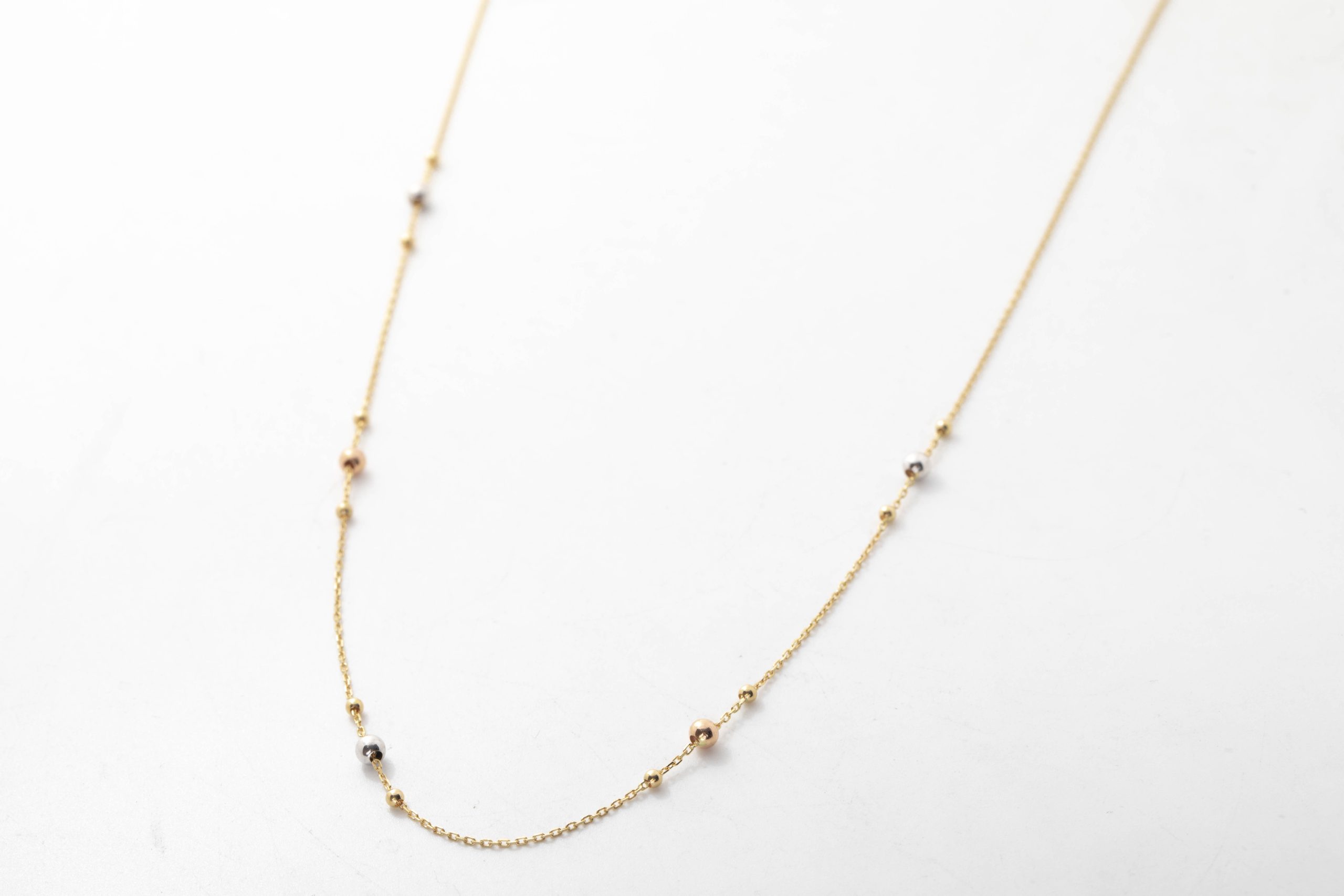 COLLAR ORO TRICOLOR