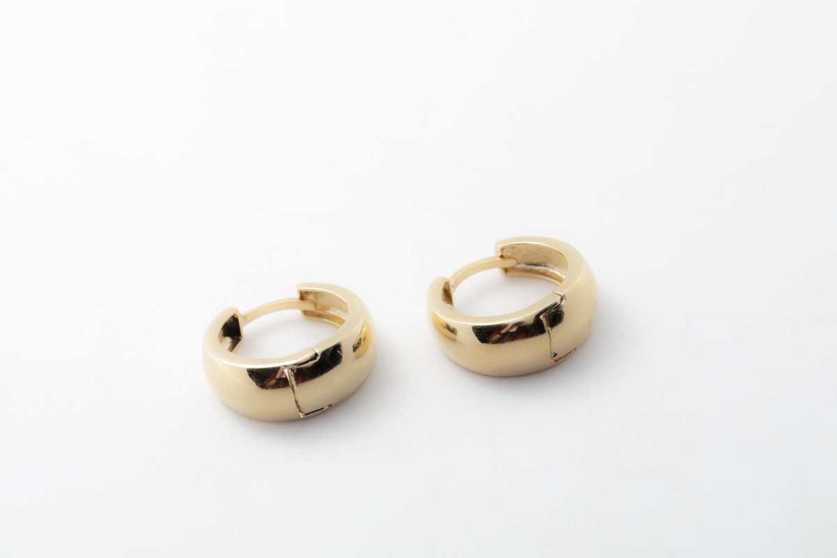 Argollas en oro amarillo