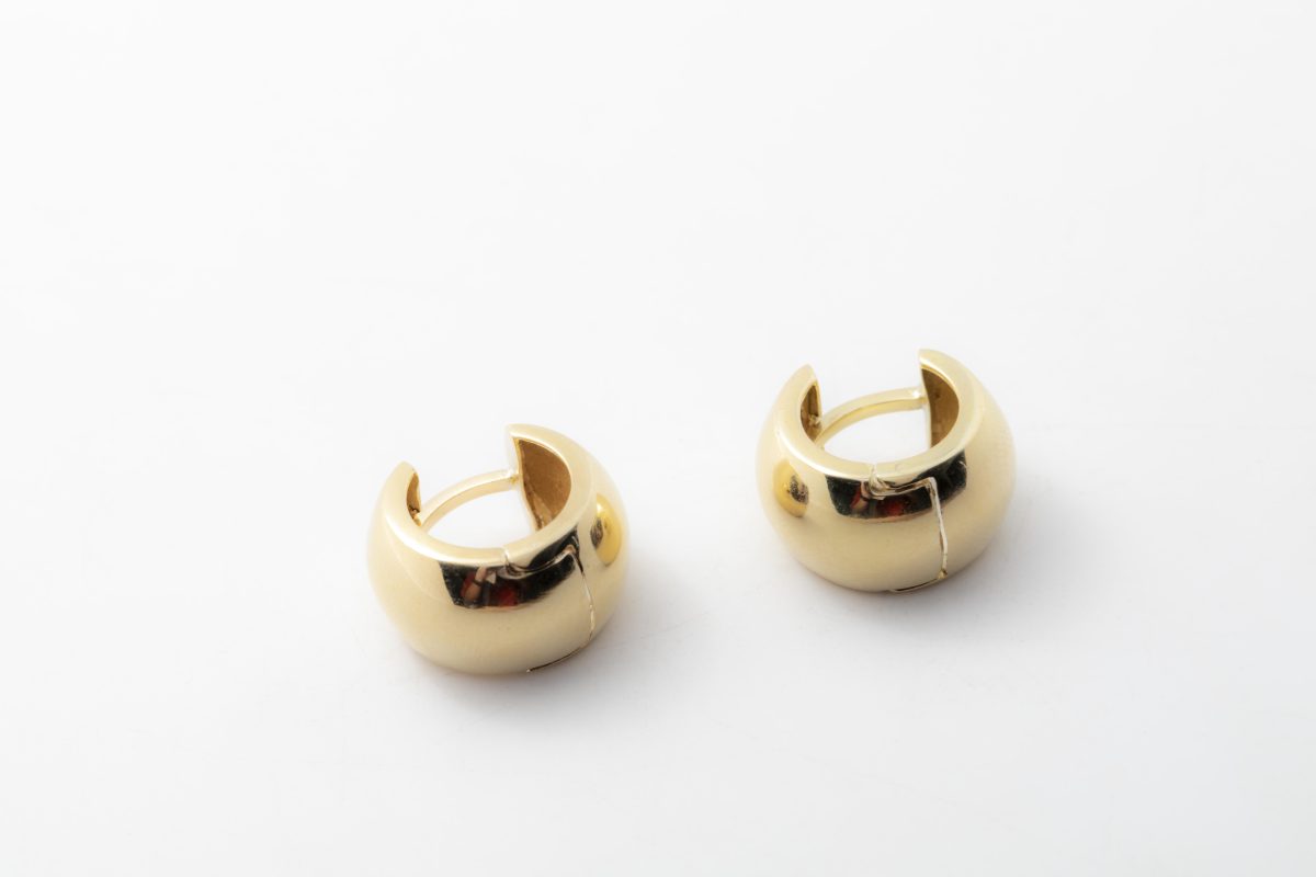 Argollas en oro amarillo