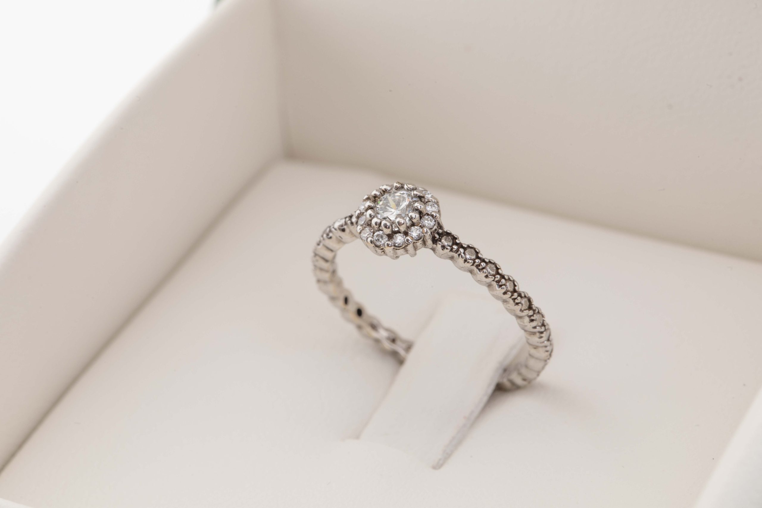 Anillo de compromiso 0.21Ct