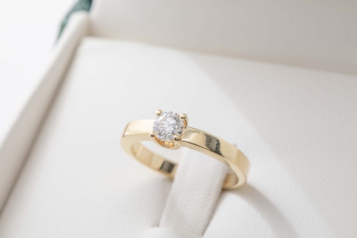 Anillo de compromiso 0.36Ct