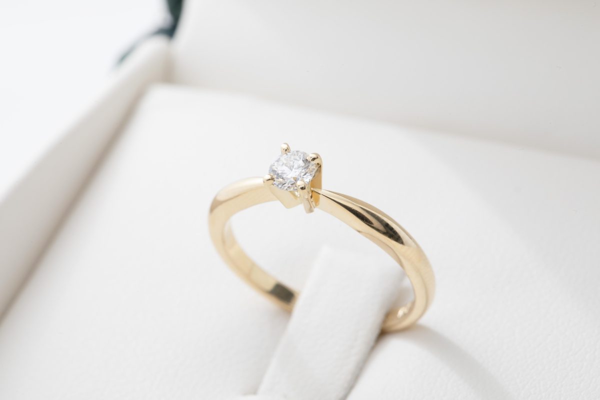 Anillo de compromiso 0.20Ct.