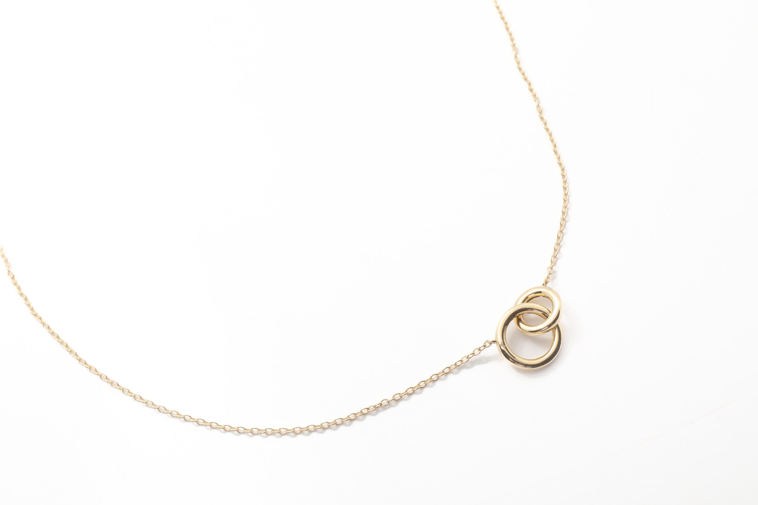 Collar doble círculo