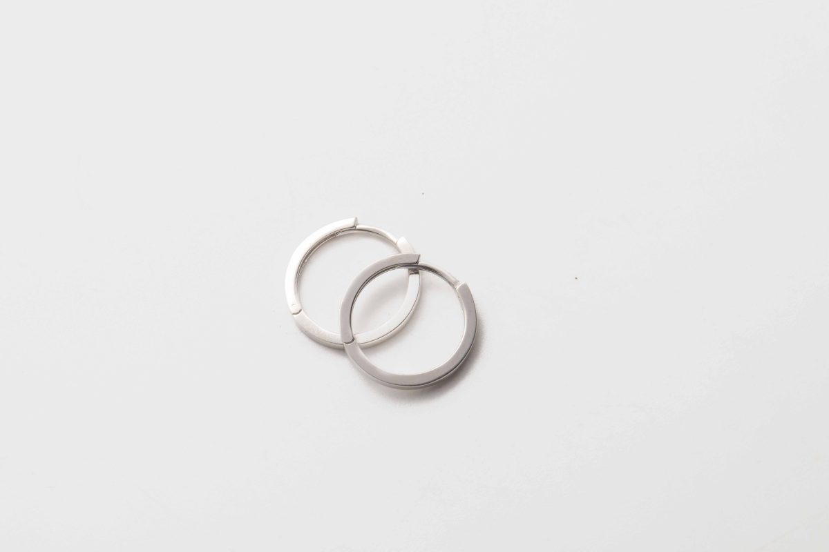 Argolllas en oro blanco