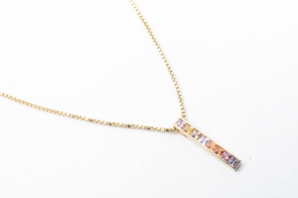 Collar arcoiris
