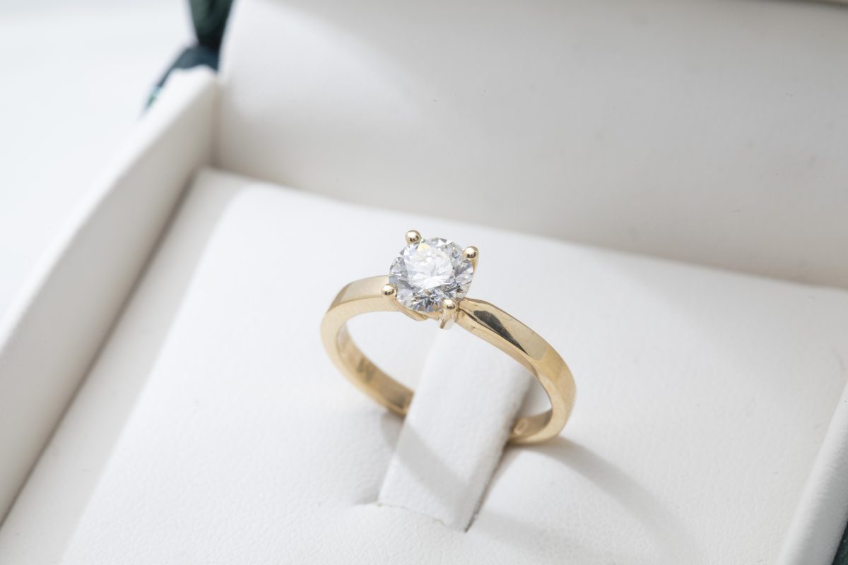 Anillo de compromiso 0.81Ct.