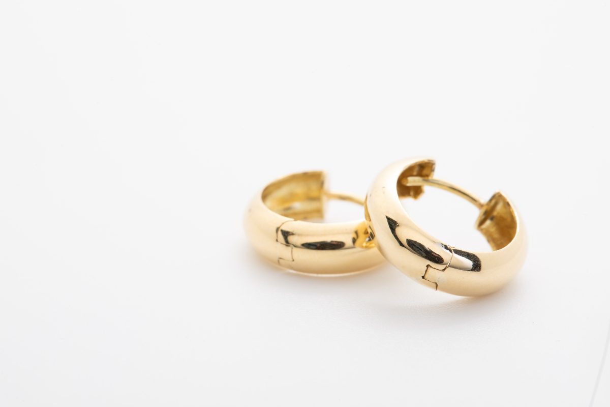 Argollas en oro amarillo