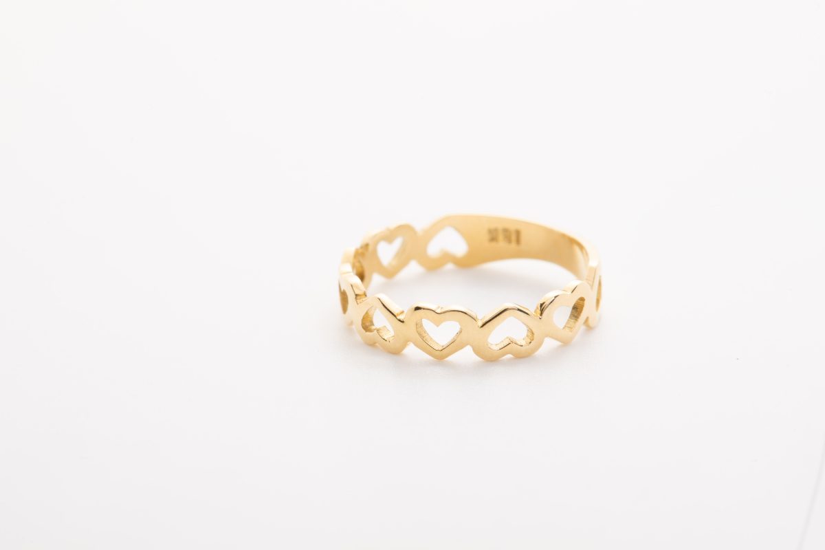 Anillo corazones