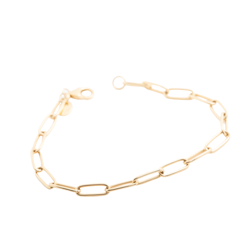 Pulsera paper clip