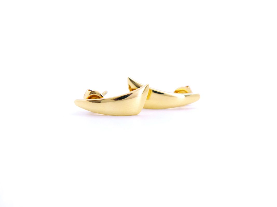 Aretes en oro amarillo